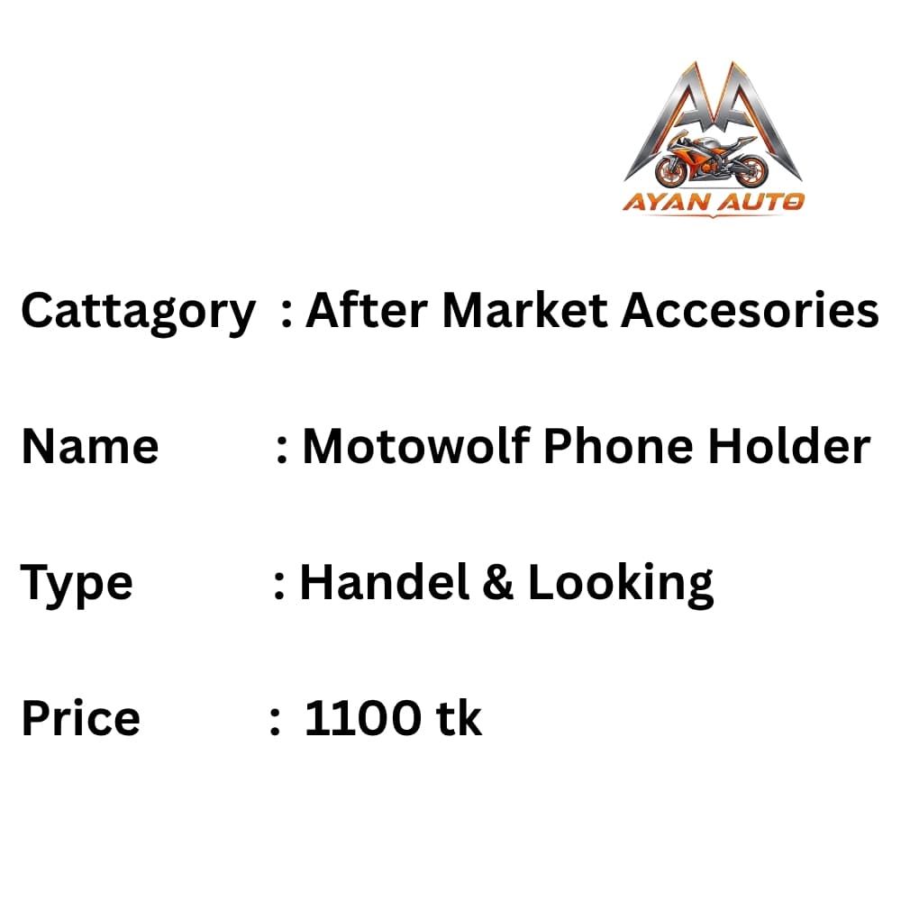 Motowolf Mobile Holder