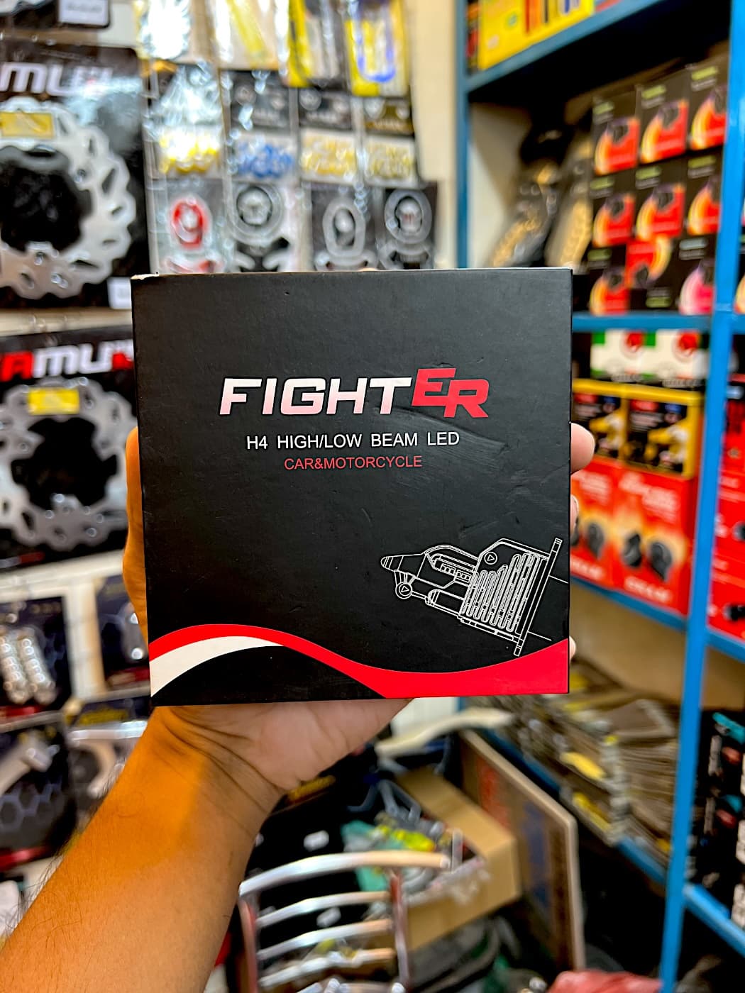 Fighter H4 High-Low Beam LED Headlight
