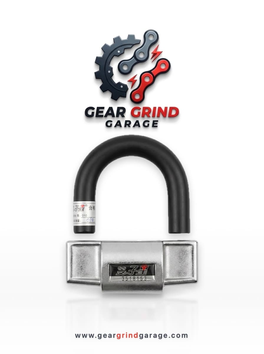 Heavy Duty Motorcycle U-Lock Security Lock