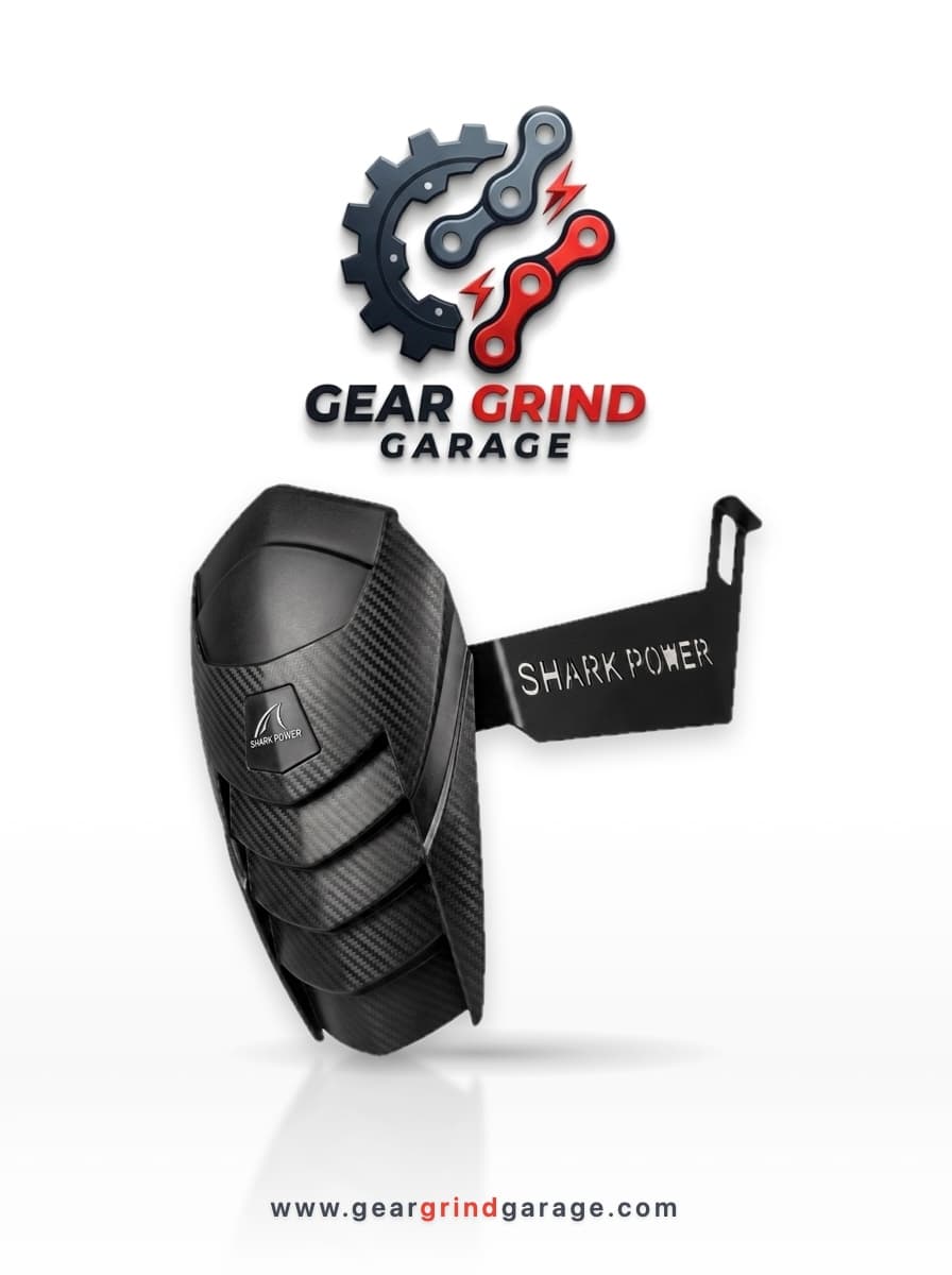 Shark Power Carbon Rear Tire Hugger Mudguard Fender