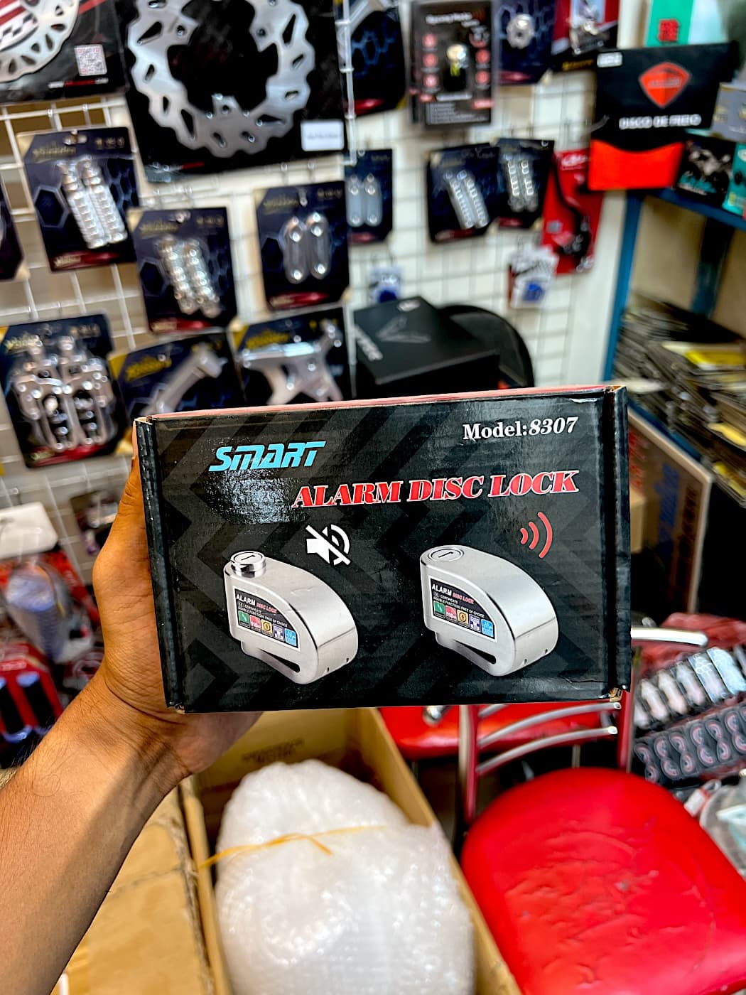 Smart Model 8307 Alarm Disc Lock