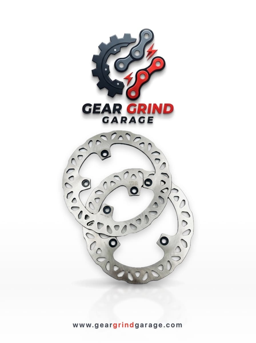 Stainless Steel Wave Brake Disc Rotors Pair