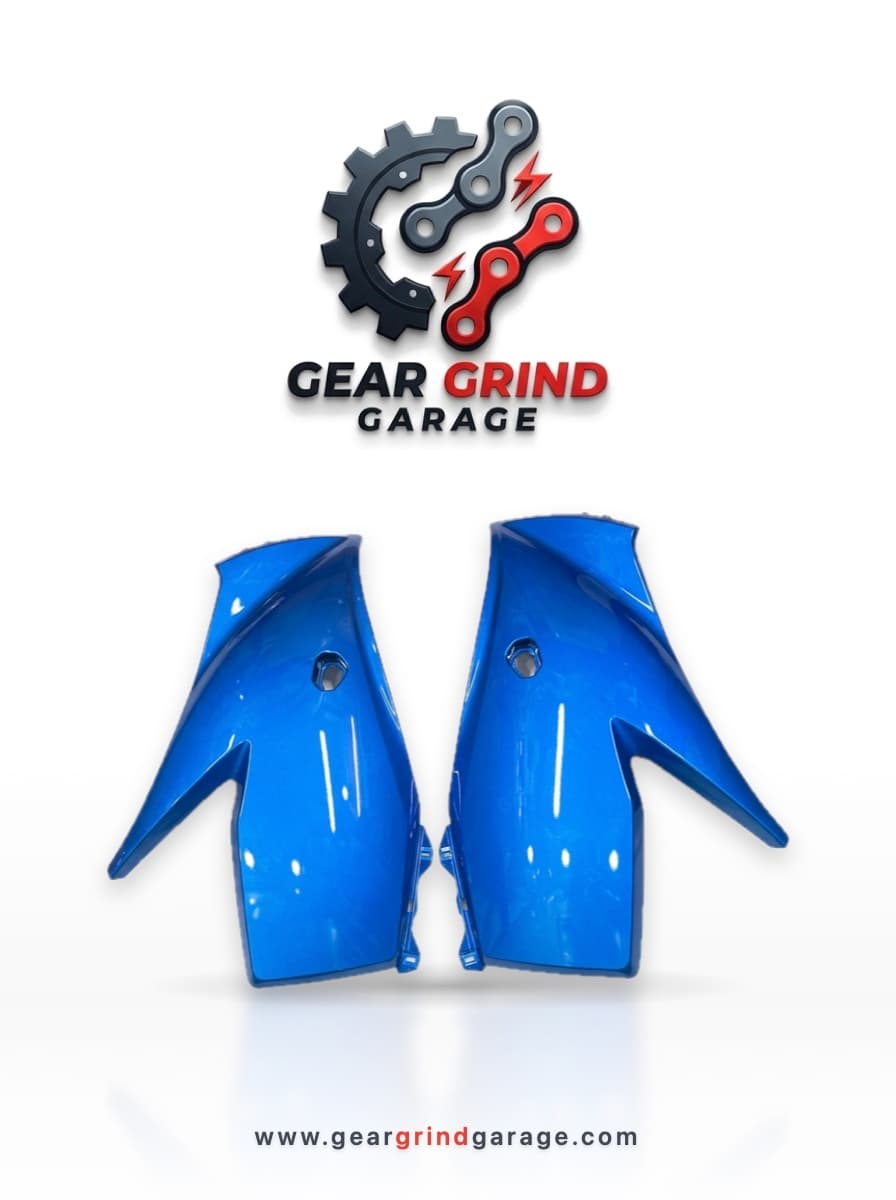 1/2 Part for Suzuki Gixxer SF (New Model-Glossy Blue Color) bike.