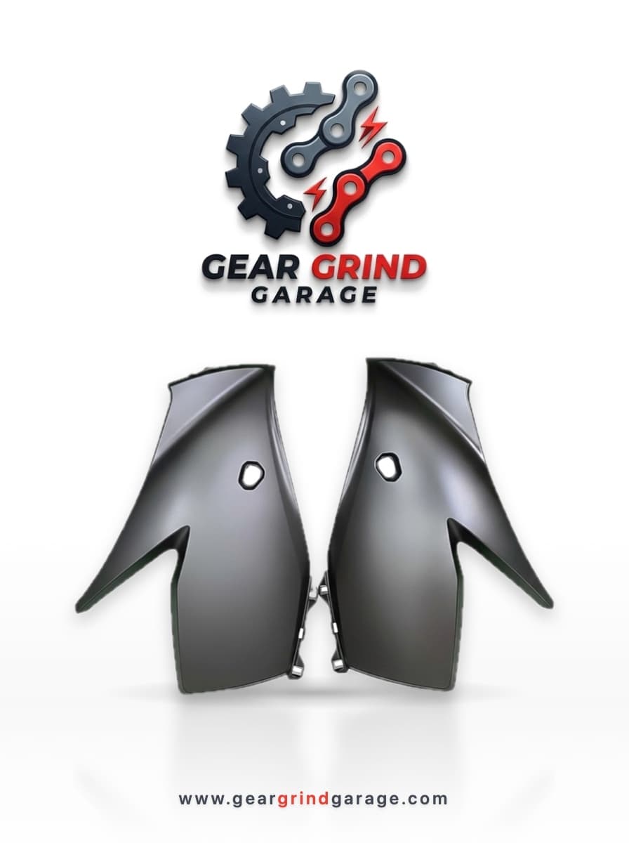 1/2 Part for Suzuki Gixxer SF (New Model-Mat Black Color) bike.