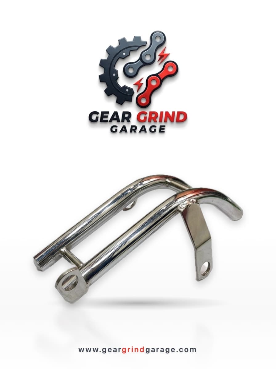 Footrest (2-Rod Jali, After Market) for Suzuki Gixxer & Gixxer SF (New Model) bike.