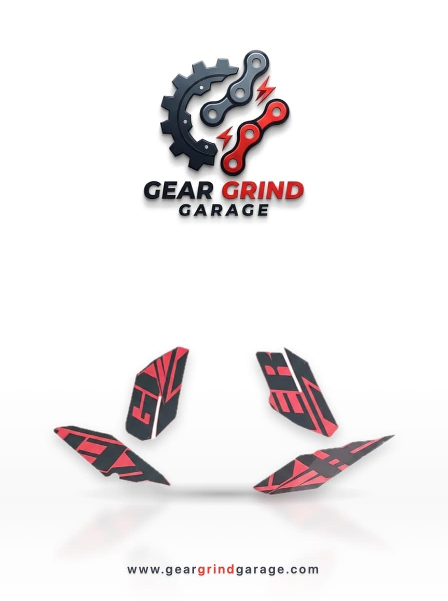Full Set Sticker for Suzuki Gixxer SF (New Model Red Color) bike