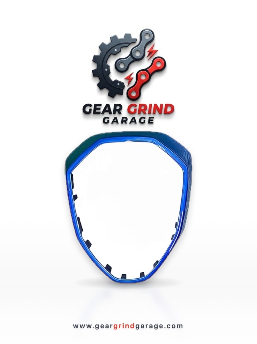 Headlight Housing Cover (Blue) for Suzuki Gixxer (New Model) bike
