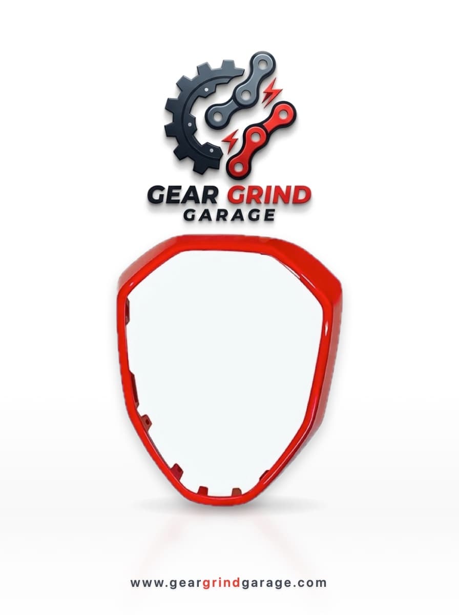 Headlight Housing Cover (Orange) for Suzuki Gixxer (New Model) bike