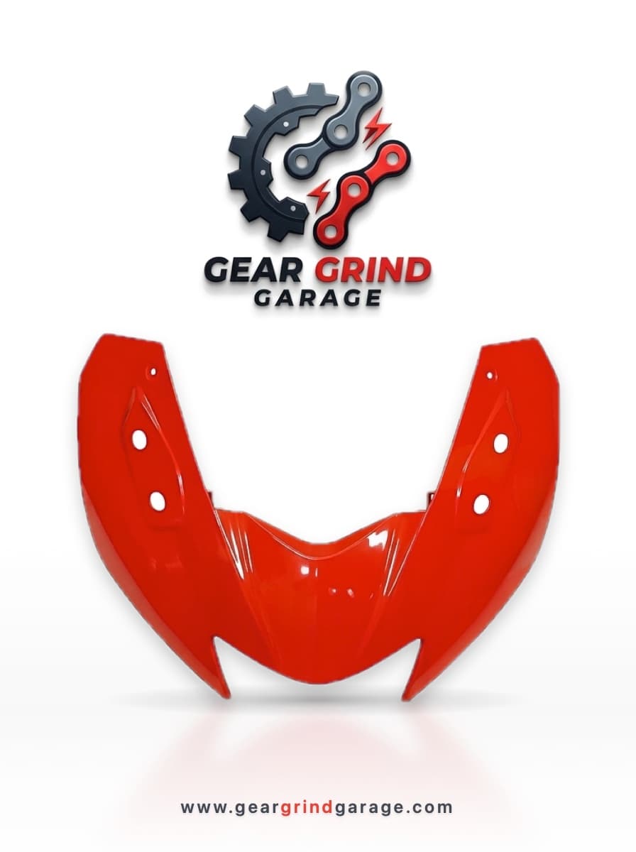 Metershed-Faring (Orange) for Suzuki Gixxer SF (New Model-Orange Silver Color) bike