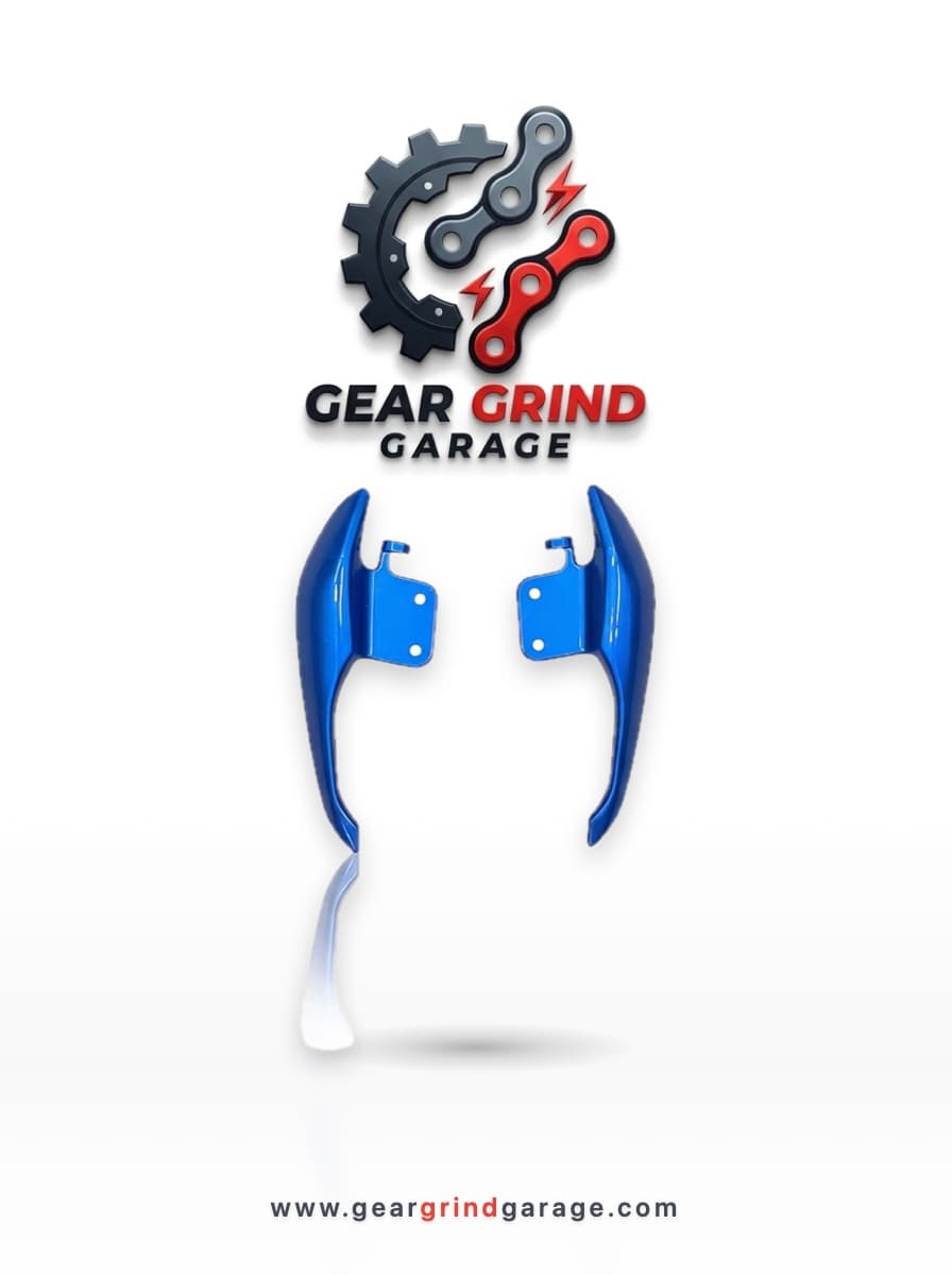 Pillion Handle (Seat Handle Blue) for Suzuki Gixxer & Gixxer SF (New Model-Glossy Blue Color) bike.