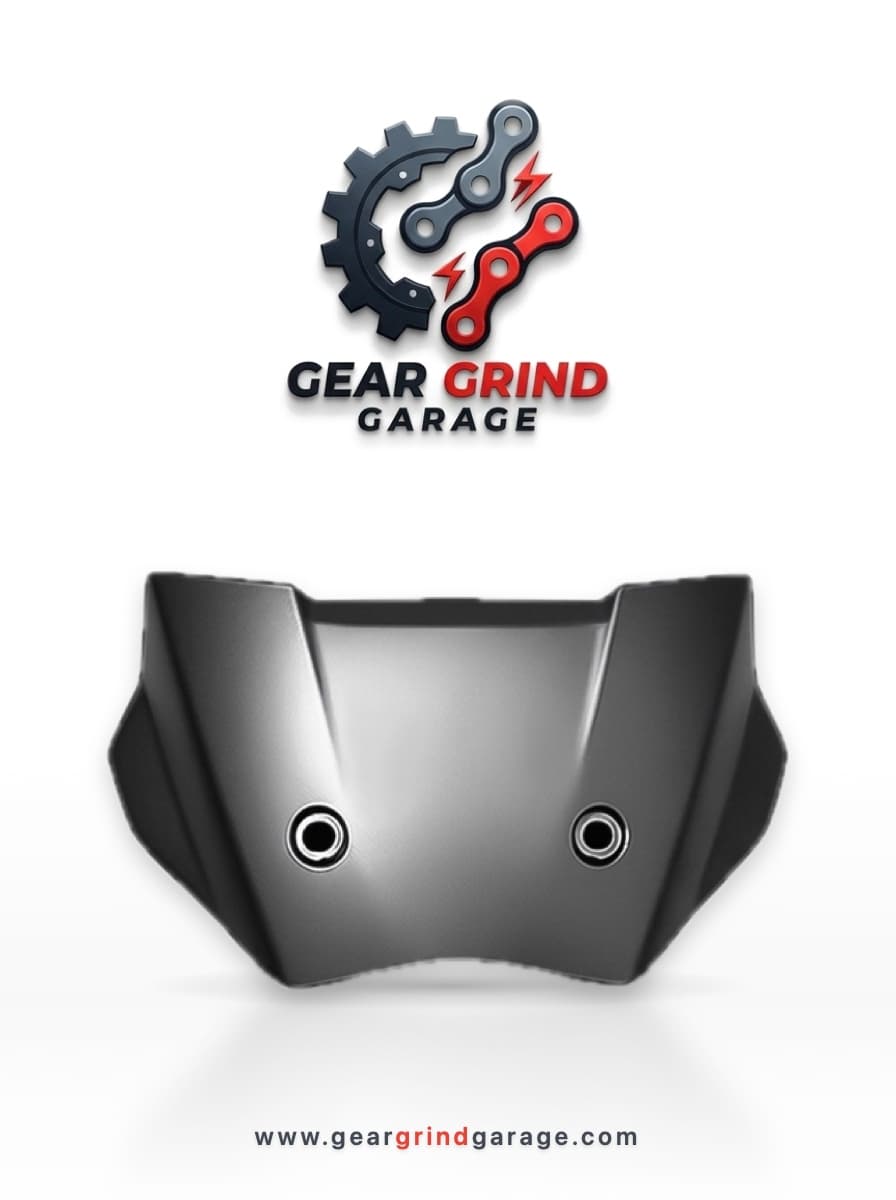 Shed Glass (Mat black) for Suzuki Gixxer Monotone bike