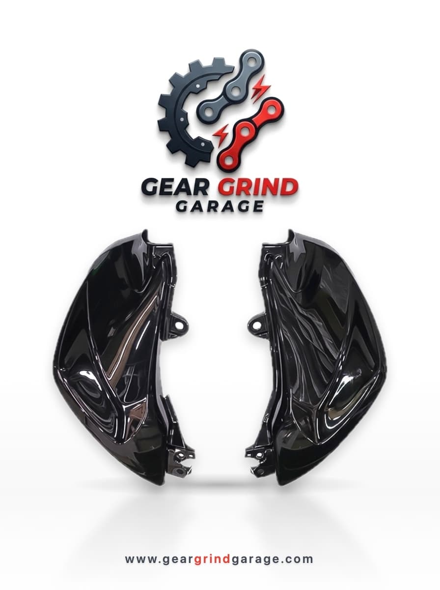 Tanky Box for Suzuki Gixxer (Old Model-Black Color) bike.