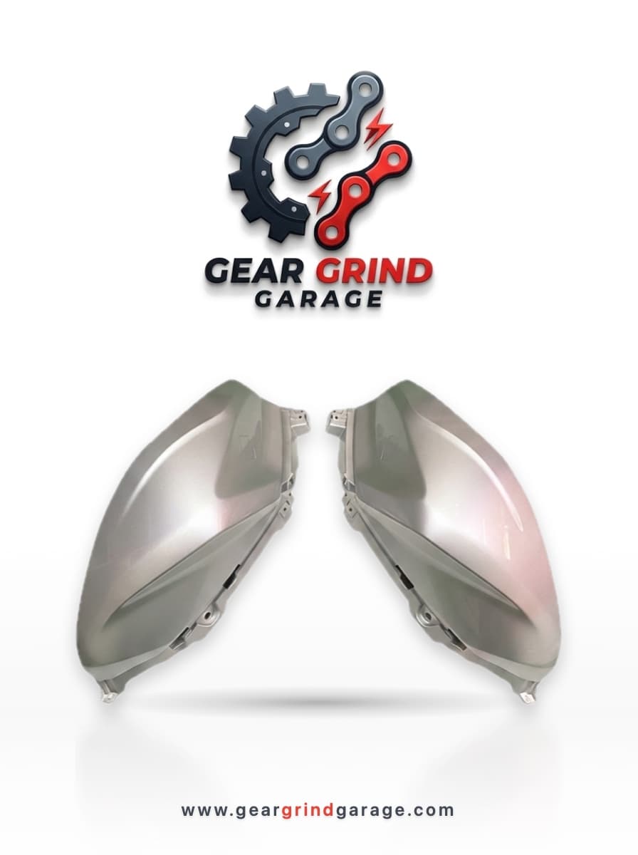 Tanky Box for Suzuki Gixxer SF (New Model-Silver Color) bike.