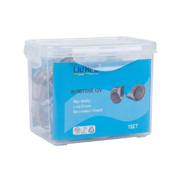 LIU HJG Windtone 12V Automotive Horn Set