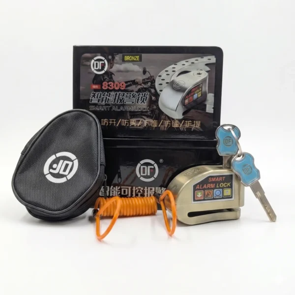 Defend Security 8309 Bronze Smart Alarm Disc Lock
