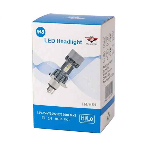 MM Motors M8 LED Headlight